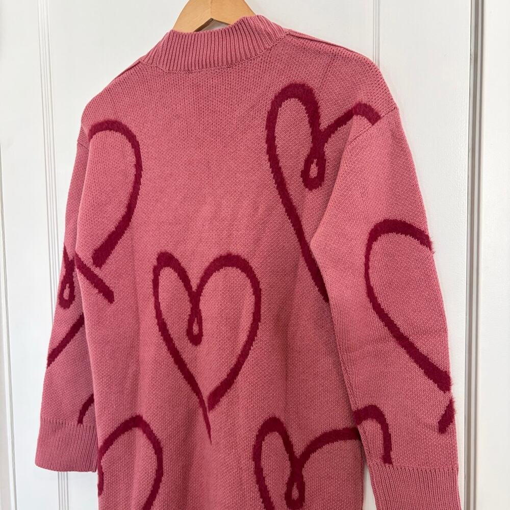 Coldwater Creek Love Notes oversized Cardigan Swearer - Picture 8 of 14